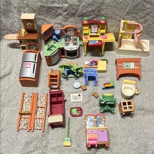 Fisher Price Loving Family Furniture Huge lot